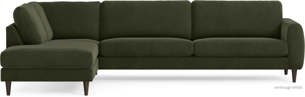 Bridge 4-sits soffa med divan vänster pMAad