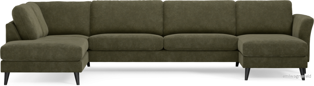 Bridge 3-sits soffa med divan vänster och schäslong höger 5S8L0
