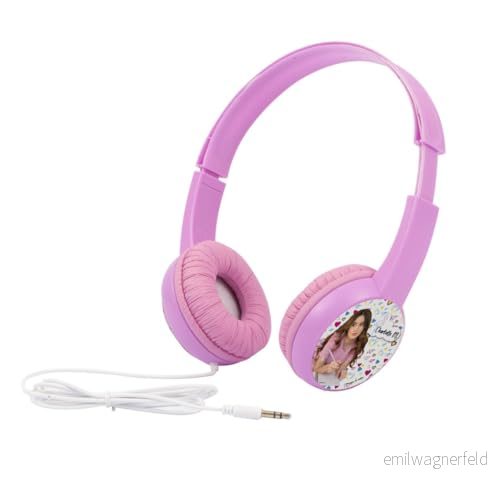 Giochi Preziosi Charlotte M Hörlurar Lyssna på din favoritmusik, med vadderade öronkuddar och justerbart huvudband för bekväm lyssning, flerfärgad, CHR07000 8056379137566