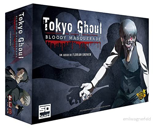 SD GAMES Brädspel Tokyo Ghoul Bloody Maskerad strategispel Manga dolda hjul 31 x 20 8 cm 8435450209031