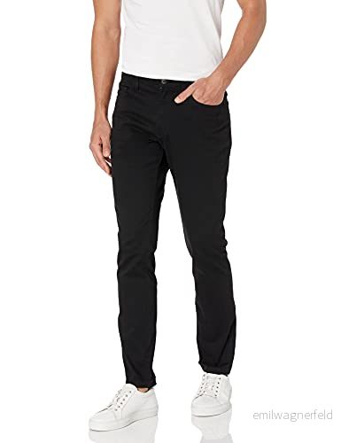 Amazon Essentials herr Skinny Fit 5 fickors komfort stretch chinos byxa (tidigare Goodthreads), svart, 28 B x L 193548065089