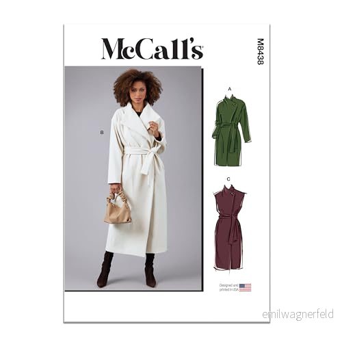 MCCALLS M8438P5 herrkappor och väst P5 (12 14 16 18 20) 23795035200