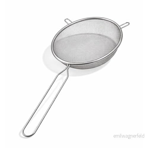 PARENCE. Finmaskigt filter av rostfritt stål Köksgrill med en diameter på 21 cm, stödkrok 35x21 mångsidig, effektiv 3701127518276