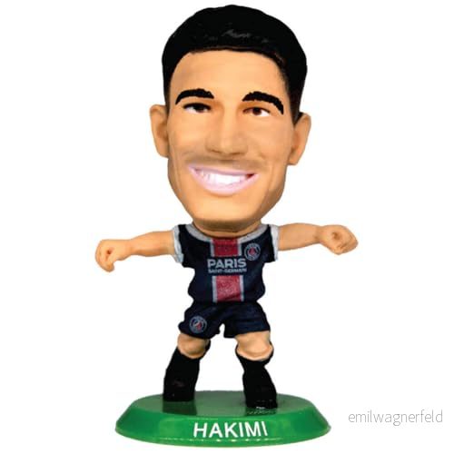 Soccerstarz Paris St Germain Achraf Hakimi Home Kit (Classic Kit) 5056122520006