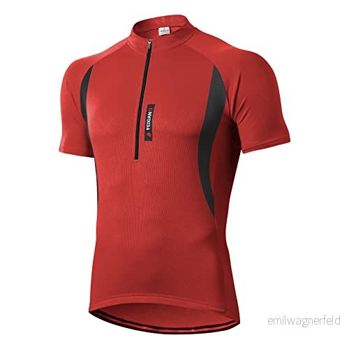 MEETWEE Cykeltröja för män, kortärmad/långärmad, cykelkläder, cykeltröja, T tröja ventilerande cycling jersey, snabbtorkande cykelsportkläder 791378674701