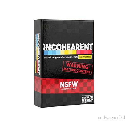 Vad gör du me? Incohearent expansionspaket NSFW Edition utformad för att läggas till Core Game 810816031132
