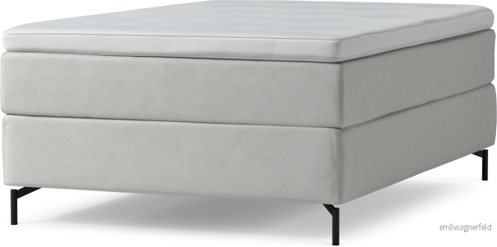 Delux Dream Kontinentalsäng, enkelsäng 140 cm med bäddmadrass och sängben y9Qaf