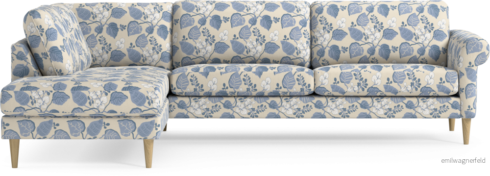 Bridge 3-sits soffa med divan vänster QV2zT