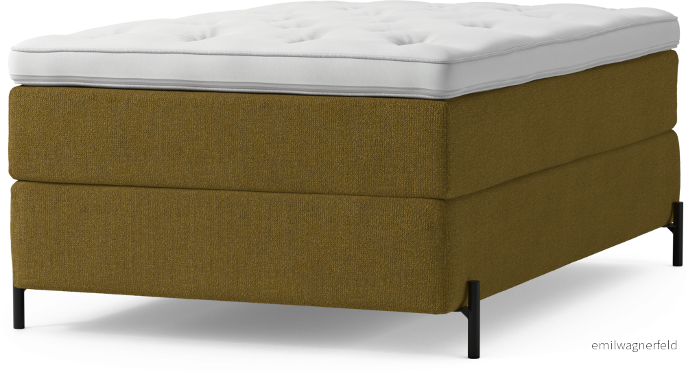 Delux Dream Kontinentalsäng, enkelsäng 120 cm med bäddmadrass och sängben rcM5J Delux Dream Kontinentalsäng, enkelsäng 120 cm med bäddmadrass och sängben rcM5J