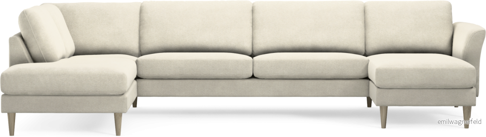Bridge 3-sits soffa med divan vänster och schäslong höger Fgkkj