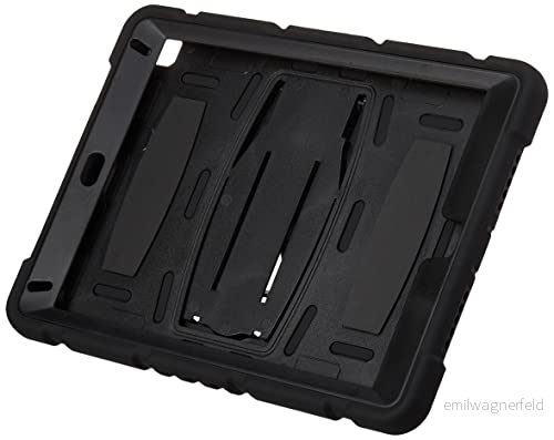 IPad 6/Air2 fodral med stöd, hållbart, hybrid, blåsbeständigt, tre lager, silikonskydd för barnsurfplatta (svart) 755985998650 IPad 6/Air2 fodral med stöd, hållbart, hybrid, blåsbeständigt, tre lager, silikonskydd för barnsurfplatta (svart) 755985998650