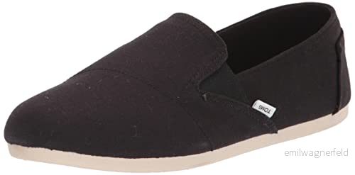 TOMS Dam Redondo Loafer Flat, Svart, 38.5 EU 195703174452
