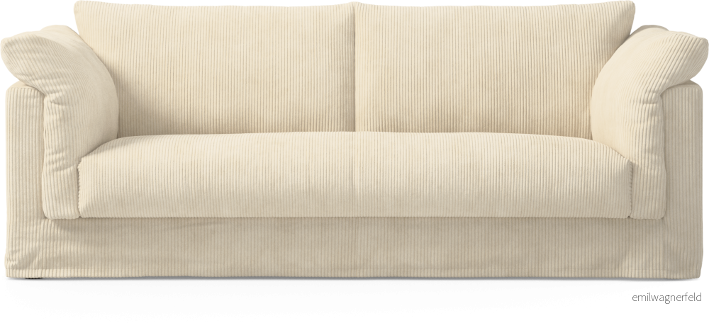 Cherrie 2,5-sits soffa, hel dyna och kappa Er02u