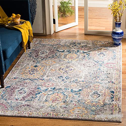 Safavieh matta 120 x 180 cm Grå/Blå 889048396555