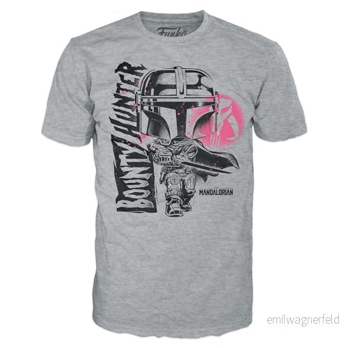 Funko! Boxed Tee The Mandalorian Mando XL 889698665575