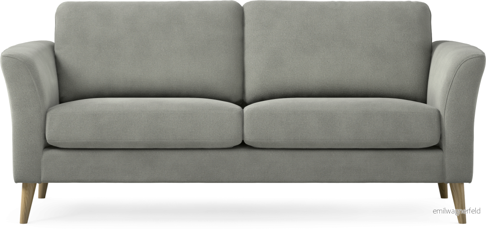 Bridge 2-sits soffa Aluwl