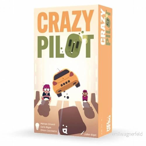 Helevtiq Crazy pilot Racingspel från 8 år dina kort som en ratt och var den första vid målet för 2 till 6 spelare 99265 7640139533265
