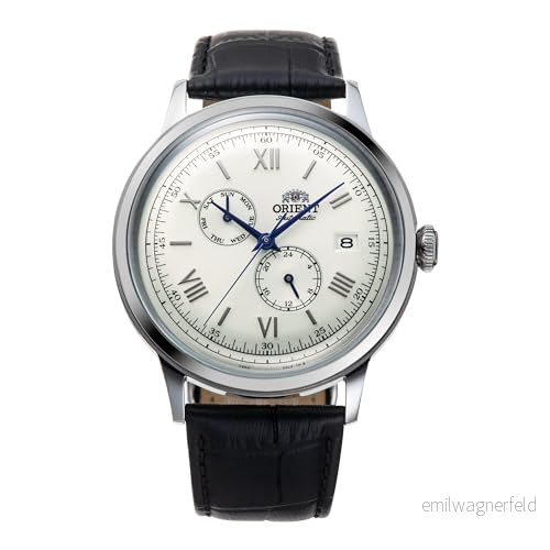 Orient Elegant klocka RA AK0701S10B, Antik vit, Klassisk 4942715031398