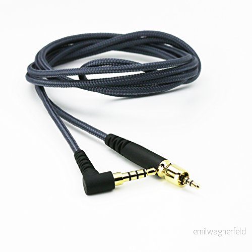 ABLET Ersättande ljudkabel kompatibel med Sennheiser Game ONE, Zero, PC 373D, GSP 350, 500, 600 Gaming Headsets 2 m/6,6 fot 682141609924