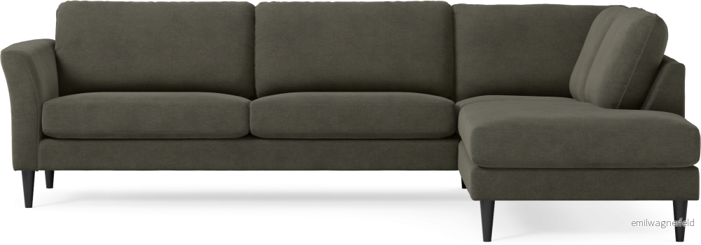 Bridge 3-sits soffa med divan höger 12MCf