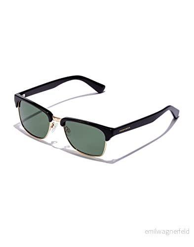 HAWKERS Unisex Classic Valmont solglasögon, Grön polariserad svart Ct, vuxen, · Black Adulto 8436579118150