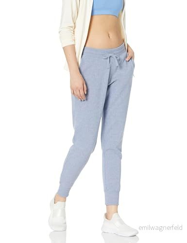 Amazon Essentials fleece joggingbyxor för kvinnor (finns i plusstorlek), indigo blå ljung, S 193548256784