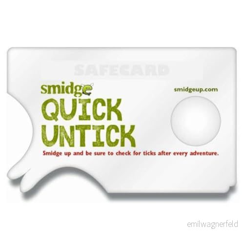 Smidge Unisex fästingkort, grön, en storlek 5060238070119