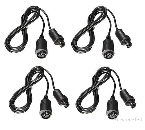4 stycken förlängningskabel för Nintendo 64 Controller GC förlängning Extansion N64 Cable 759973080631