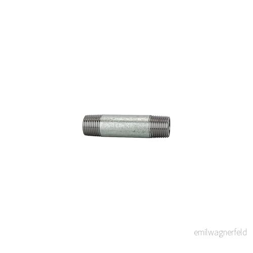 RIEGLER 113278 SFR 23 212200 dubbelnippel rör 23, AG/AG, R 2 1/2, längd 200,0 mm, 1 st. 4047322395625