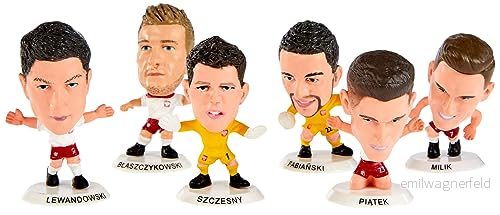 SoccerStarz Polen Team Pack 6 figur (2020 version) 5056122507489