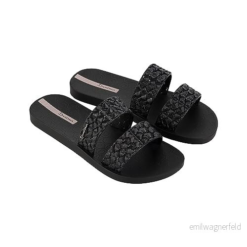 Ipanema RENDA II FEM, Svart glitter svart, 35/36 EU 4060628349437