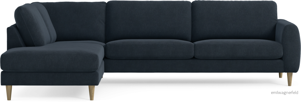 Bridge 3-sits soffa med divan vänster AS38v