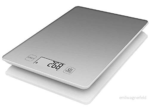 Terraillon 14524 köksvåg, 3 kg kapacitet, första grå, plast 3094570145244