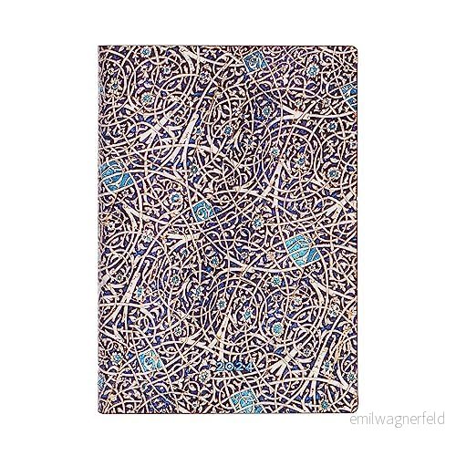 Paperblanks 12 månadskalender 2024 granada turkos horisontell midi (130 x 180 mm) 9781439708149