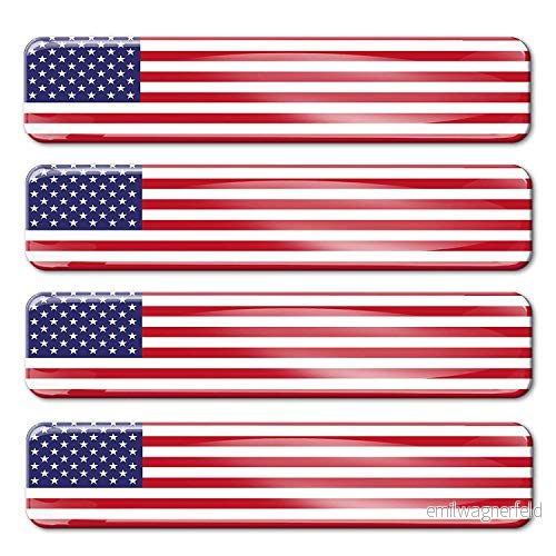 4 x 3D välvd silikon klistermärken dekaler USA nationell amerikansk flagga bil motorcykel hjälm F 27 7437138274295 4 x 3D välvd silikon klistermärken dekaler USA nationell amerikansk flagga bil motorcykel hjälm F 27 7437138274295