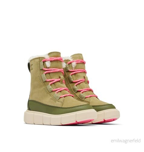 Sorel Youth Unisex Little Explorer III Snörad Vattentät Stövel 195981007190