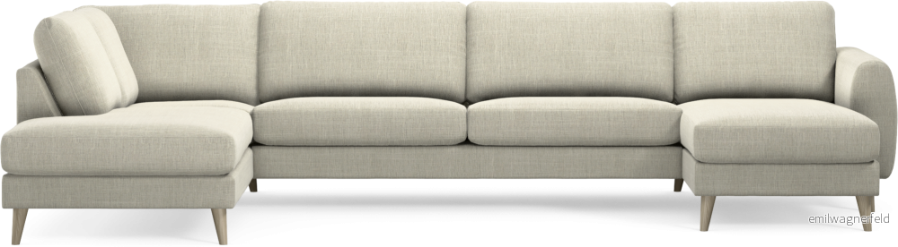 Bridge 3-sits soffa med divan vänster och schäslong höger rHIEw
