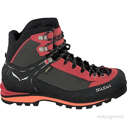 Salewa MS Crow Gore TEX trekking och vandringskängor, Black/Papavero, 44 EU 4053865483231