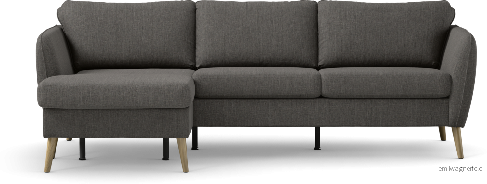 County 3-sits soffa med flyttbar schäslong 4MkJp