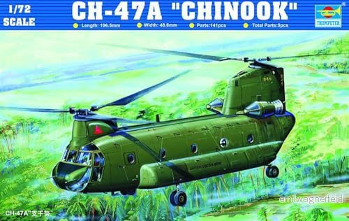 Trumpeter 01621 modellbyggsats CH47A Chinook 9580208016214
