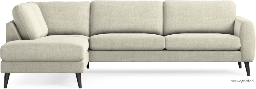 Bridge 3-sits soffa med divan vänster dXgsG