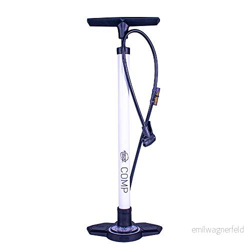 Planet cykel Comp golvpump, vit 642016100796