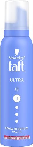 Schwarzkopf Taft Skumbeständig Ultra (150 ml), stadga 4, hårskum för alla hårtyper, stärker håret, vegansk formel* 4015100830262