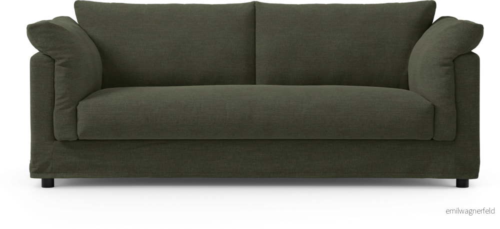 Cherrie 2,5-sits soffa, hel dyna och kappa TnyhK