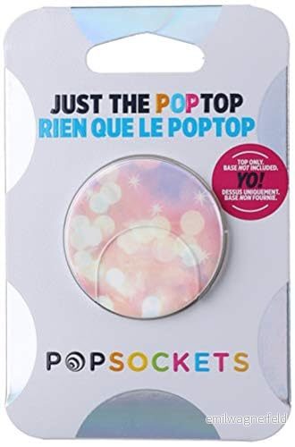 PopSockets PopTop Swappable Top för Din PopGrip Glam Bokeh Gloss 842978156491