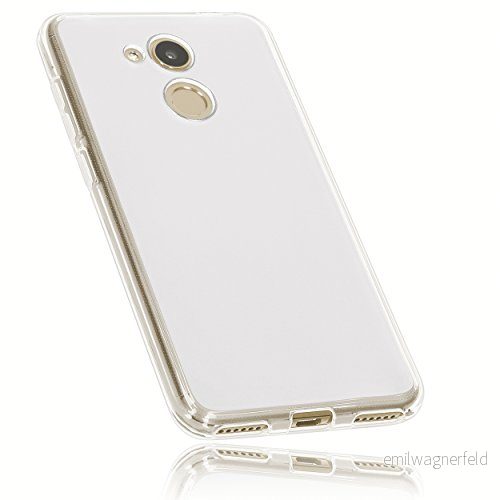 mumbi skal kompatibel med Honor 6C Pro mobiltelefon fodral mobiltelefonskal, transparent vit 4251077287856