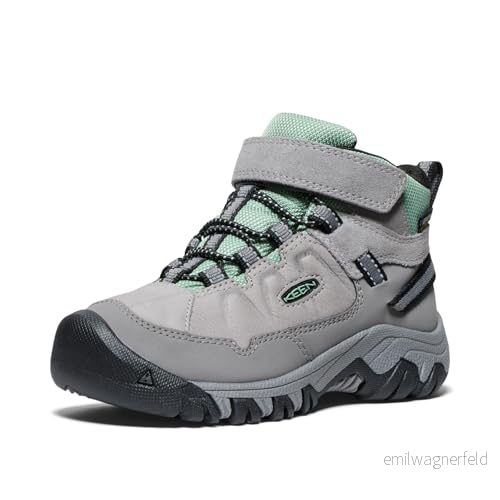 KEEN Targhee 4 Mid Waterproof - Barnskor - Granitgrön - 31 EU 195208526527