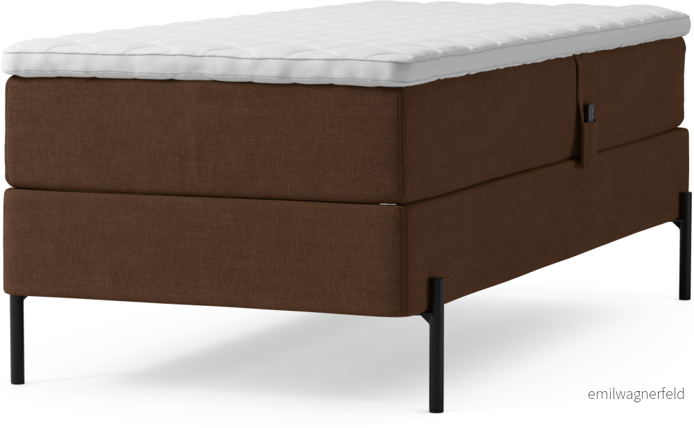 Delux Dream Ställbar säng, enkelsäng med bäddmadrass och sängben 5U9u4