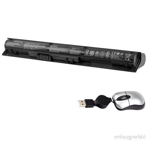 amsahr RI06XL 05 ersättningsbatteri för HP RI06XL, HSTNN LB6Z 811063 421, ProBook 470 G3 (10,68 V, 55 Wh) omfattningar mini optisk mus svart 845925038246