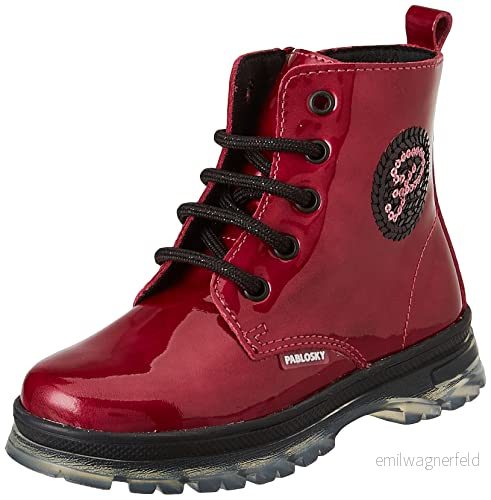 Pablosky 412979 Fashion Boot, Rosa, 13 brittiskt barn 8445543035638